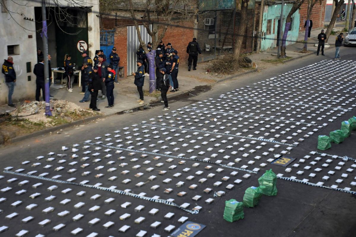 Argentine : 1,6 tonne de cocaïne saisie à destination de Dubaï