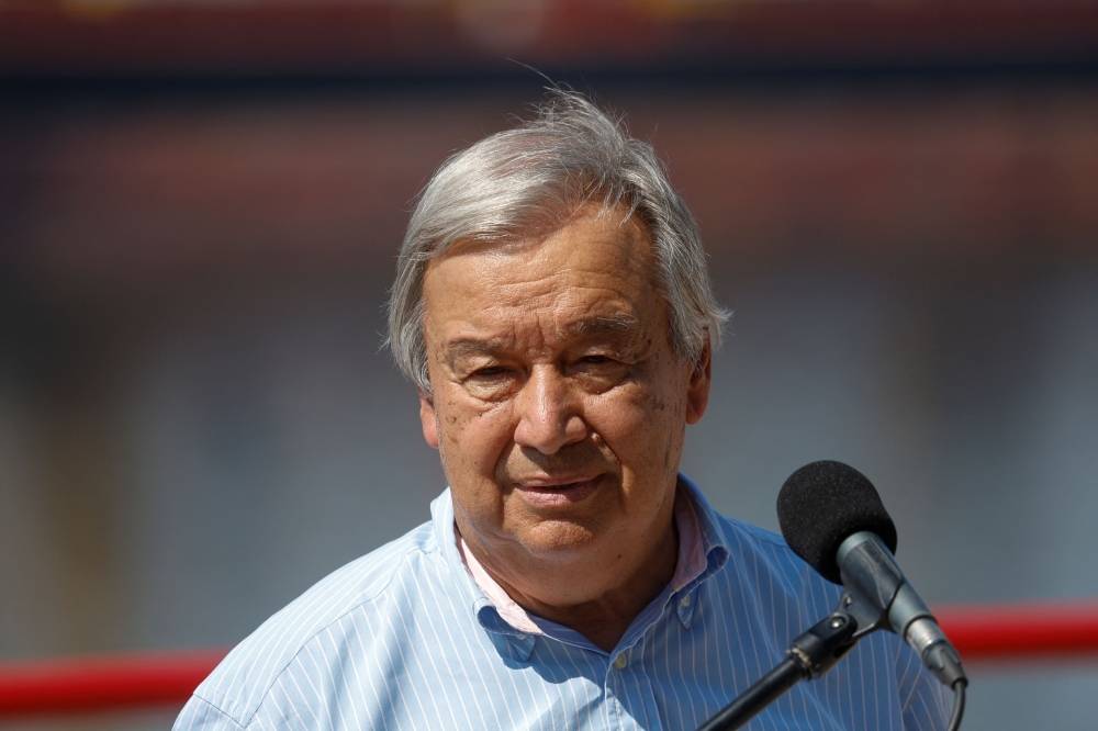 Guterres appelle à lever les 