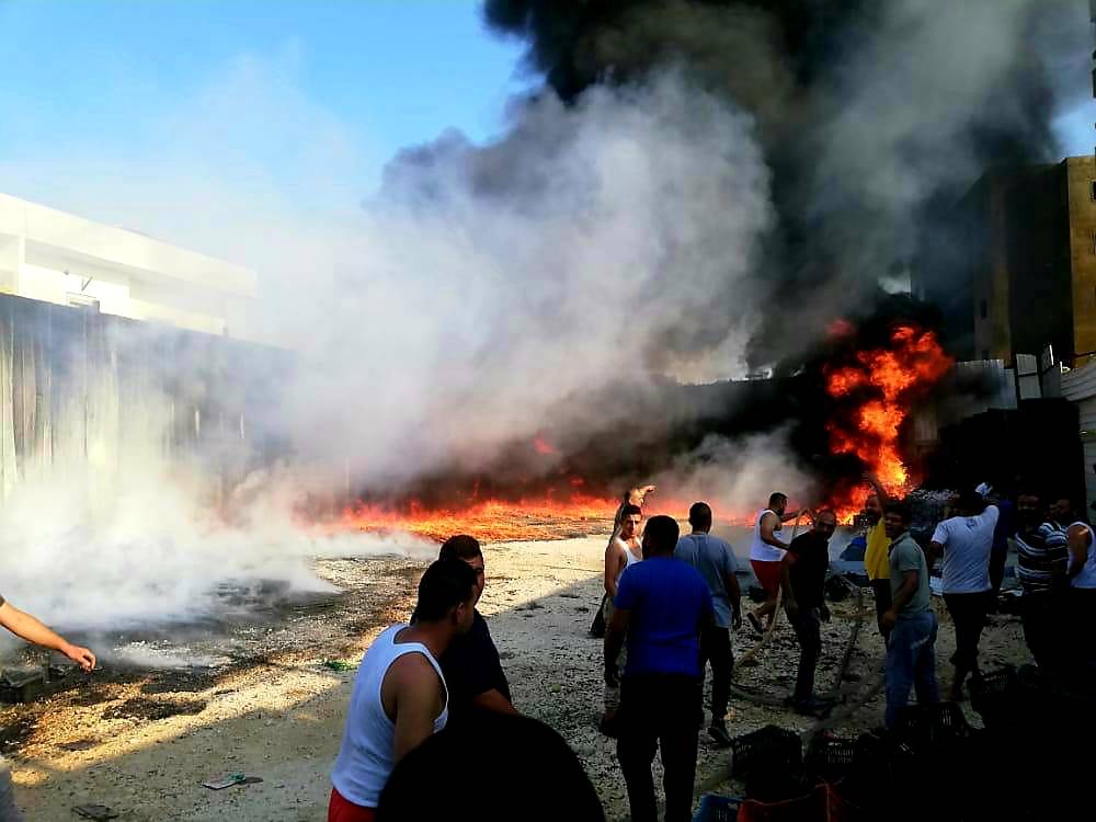 Civil Defense brings plastics factory fire under control Civil Defense brings plastics factory fire under control