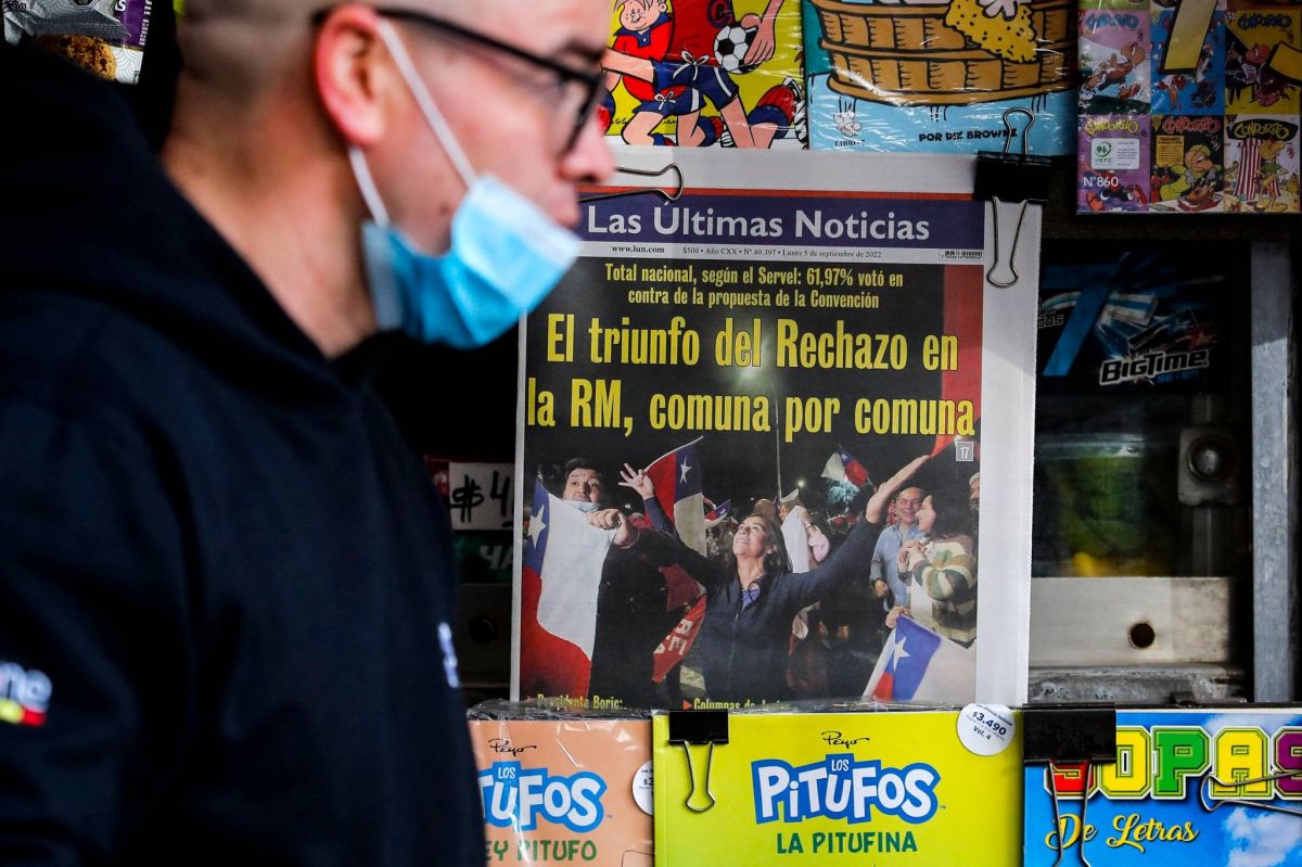 Les Chiliens ont massivement dit « non » à une nouvelle Constitution