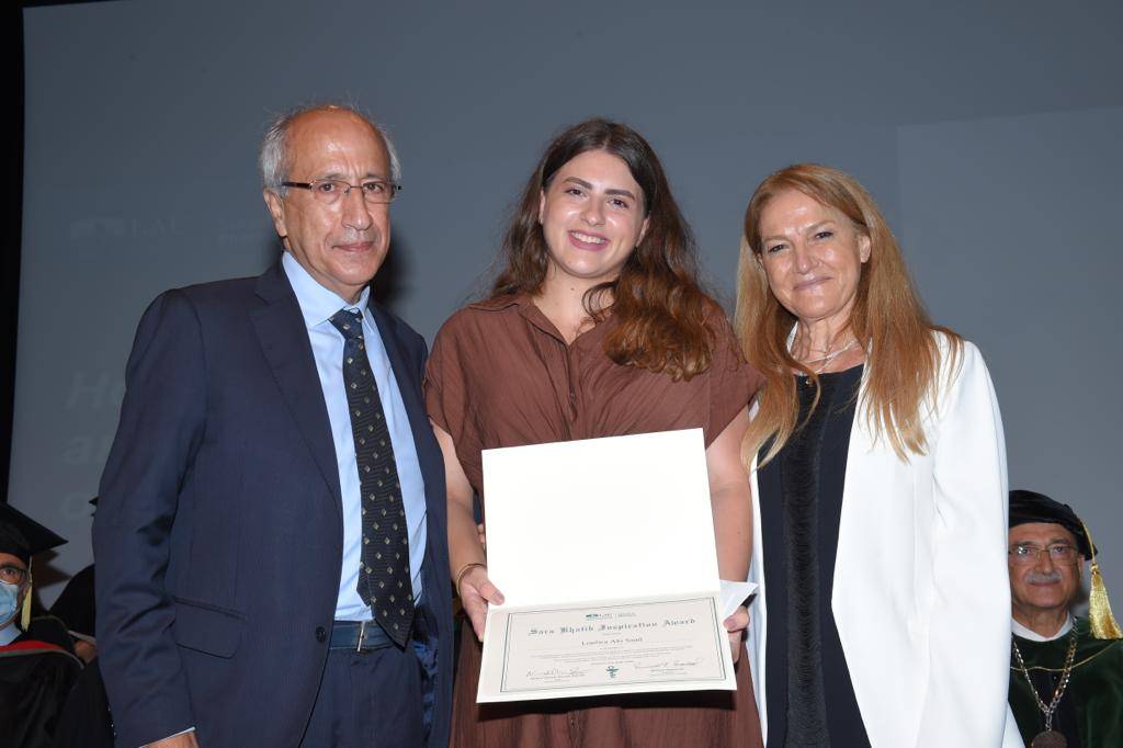 Le prix Sara Khatib à une jeune pharmacienne de la LAU