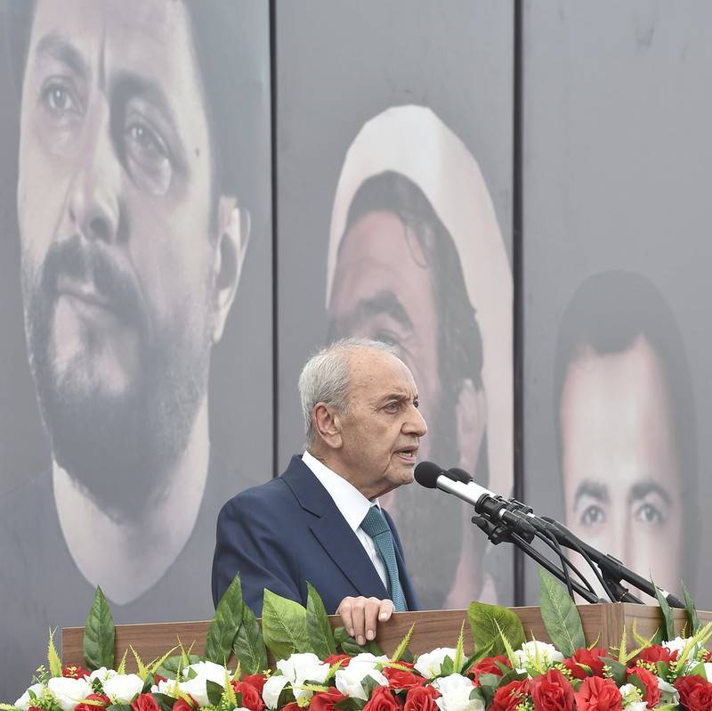 Berri: Lebanon needs a 'conciliatory' president