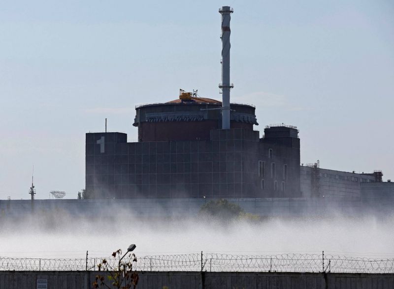 Un réacteur nucléaire à Zaporijjia arrêté à cause de bombardements russes