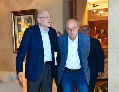 So far, Mikati has been pitting himself against the Aounist camp