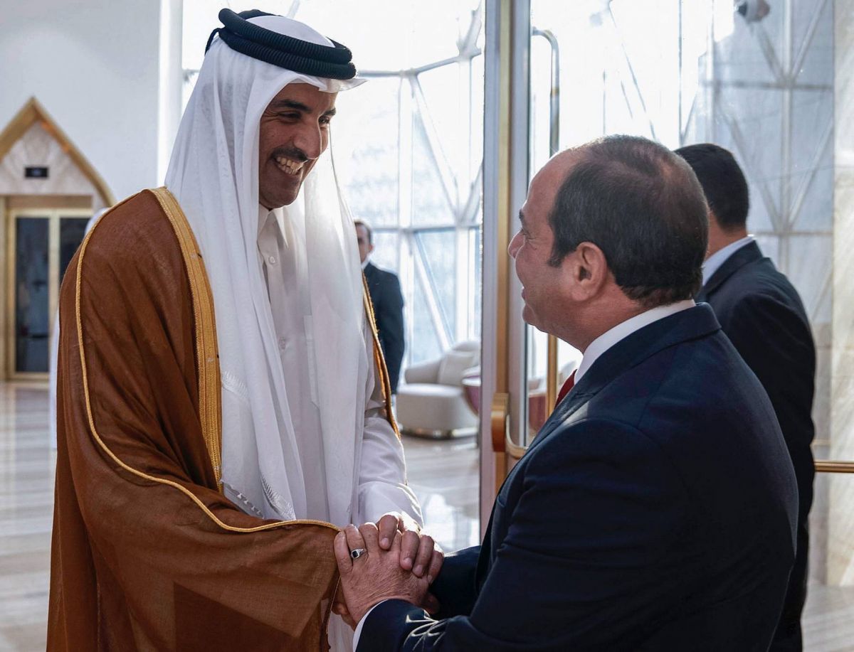 Sissi à Doha, une première depuis la brouille diplomatique entre l'Egypte et le Qatar