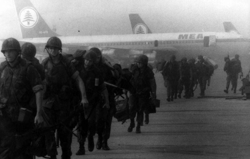 Why was the 1982 Marine deployment to Lebanon Reagan’s greatest regret?