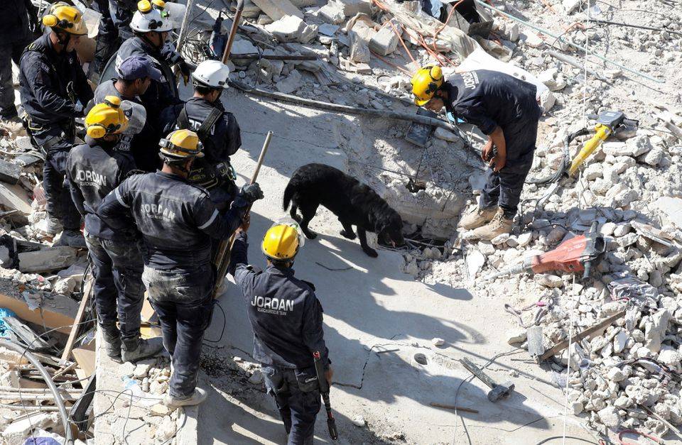 Death toll from Jordan building collapse rises to 13