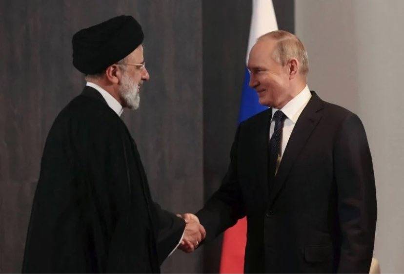 Russia's Putin meets Iranian counterpart Raisi Russia's Putin meets Iranian counterpart Raisi