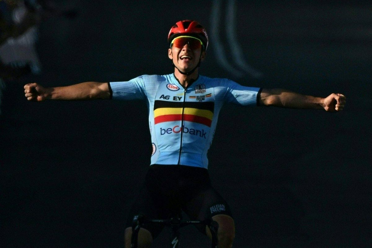 Evenepoel sur le toit du monde