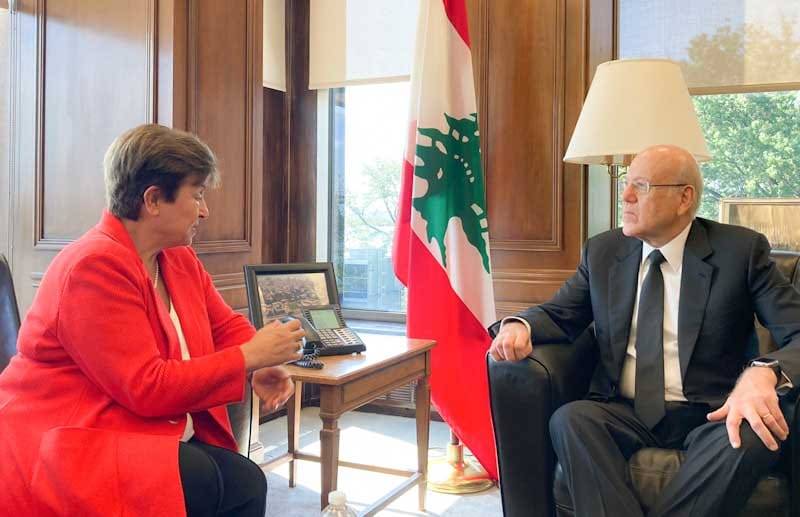 IMF managing director says she is eager to achieve a deal with Lebanon