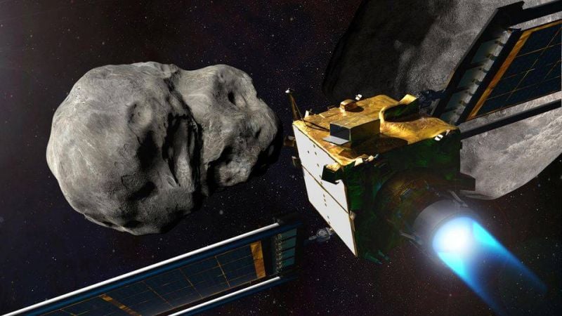 NASA spacecraft hits asteroid in first planetary defense test