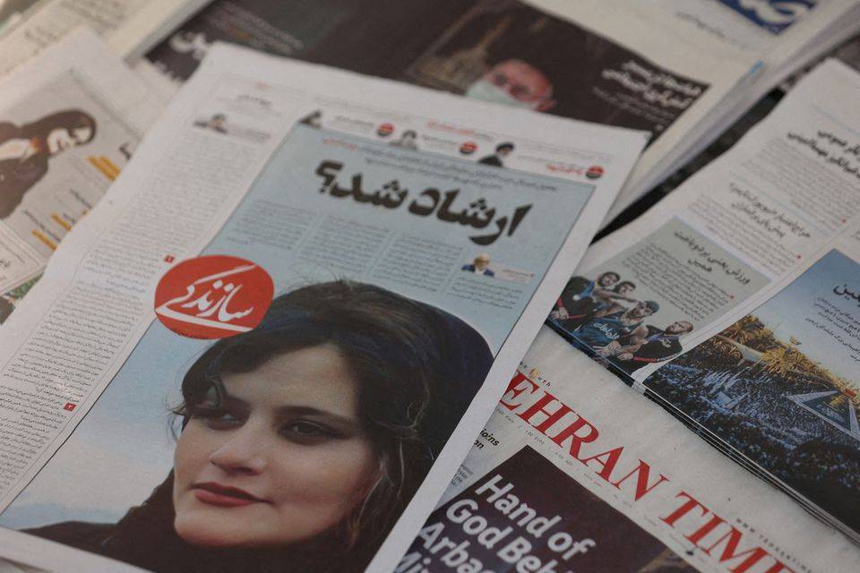 Iran security forces clash with protesters over Amini's death