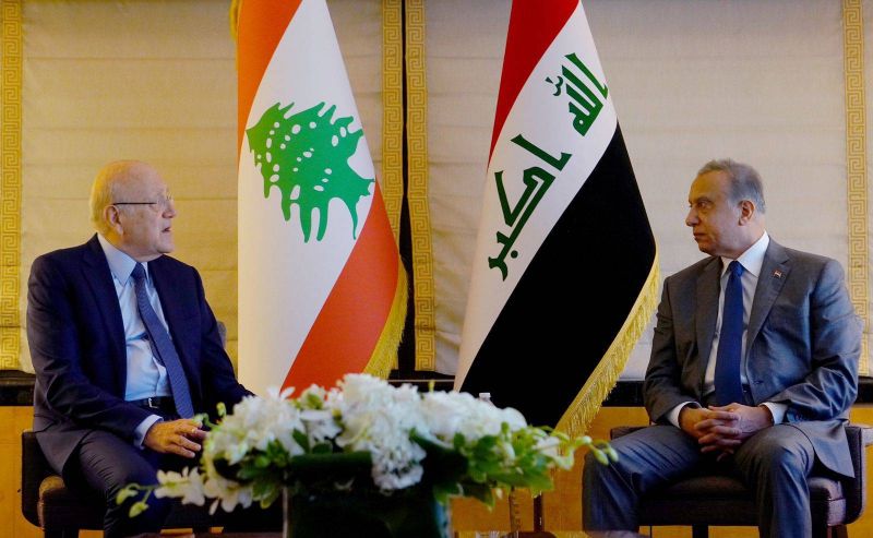 Mikati meets with Iranian president and Iraqi PM in New York
