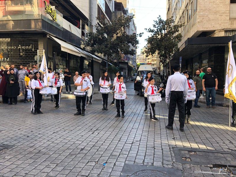 Lors de sa mobilisation annuelle à Beyrouth, le PSNS rend hommage aux victimes du naufrage au large de la Syrie