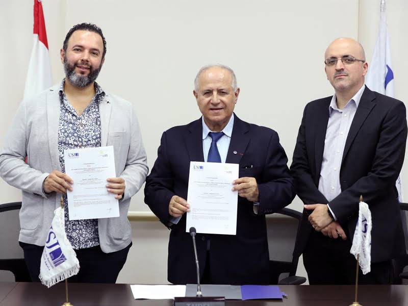 Signature d’une convention de coopération scientifique et académique entre l’Iesav et Ettijahat
