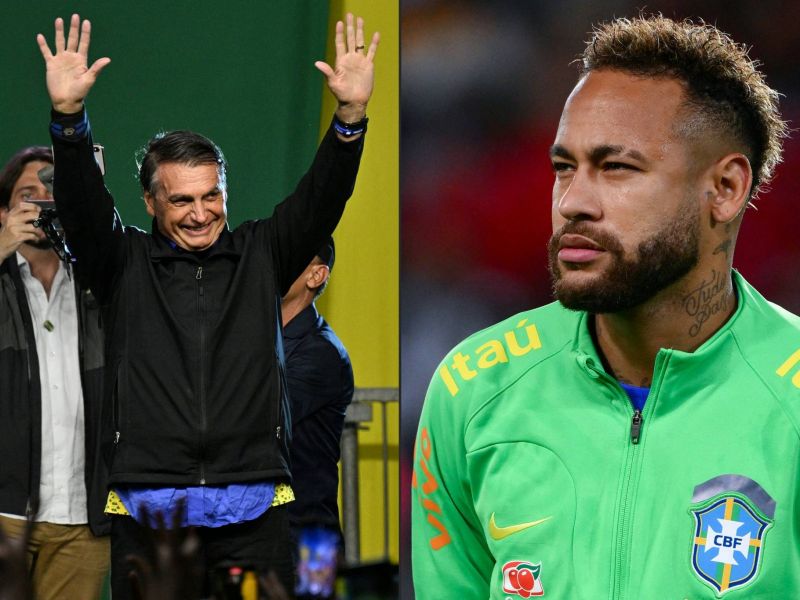 Neymar affiche de nouveau son soutien à Bolsonaro
