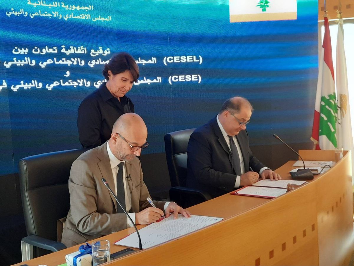 Les Conseils économiques et sociaux libanais et français renouvellent leur coopération