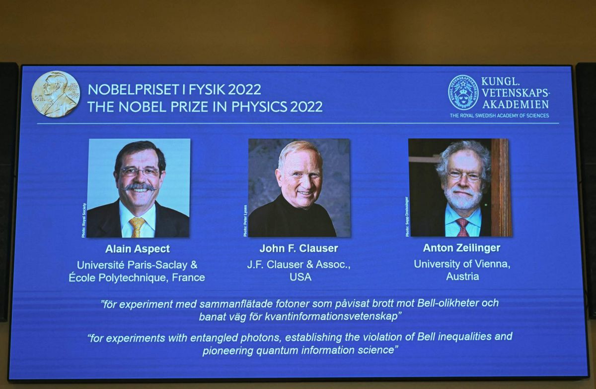 Le Nobel de physique à un trio franco-austro-américain de pionniers du 