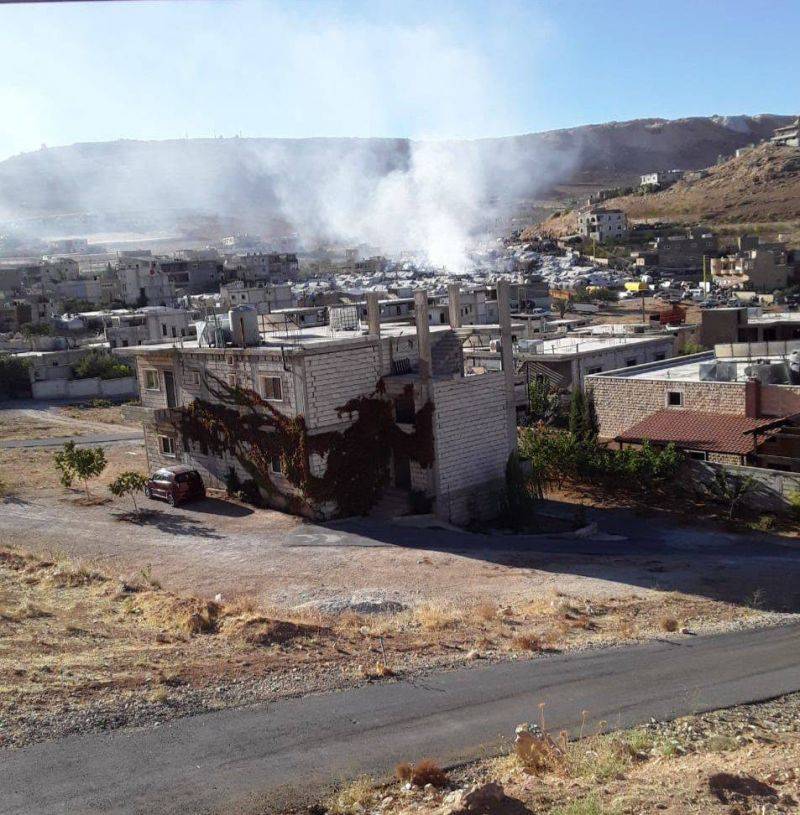 Several injured by fire in Syrian refugee camp in Arsal