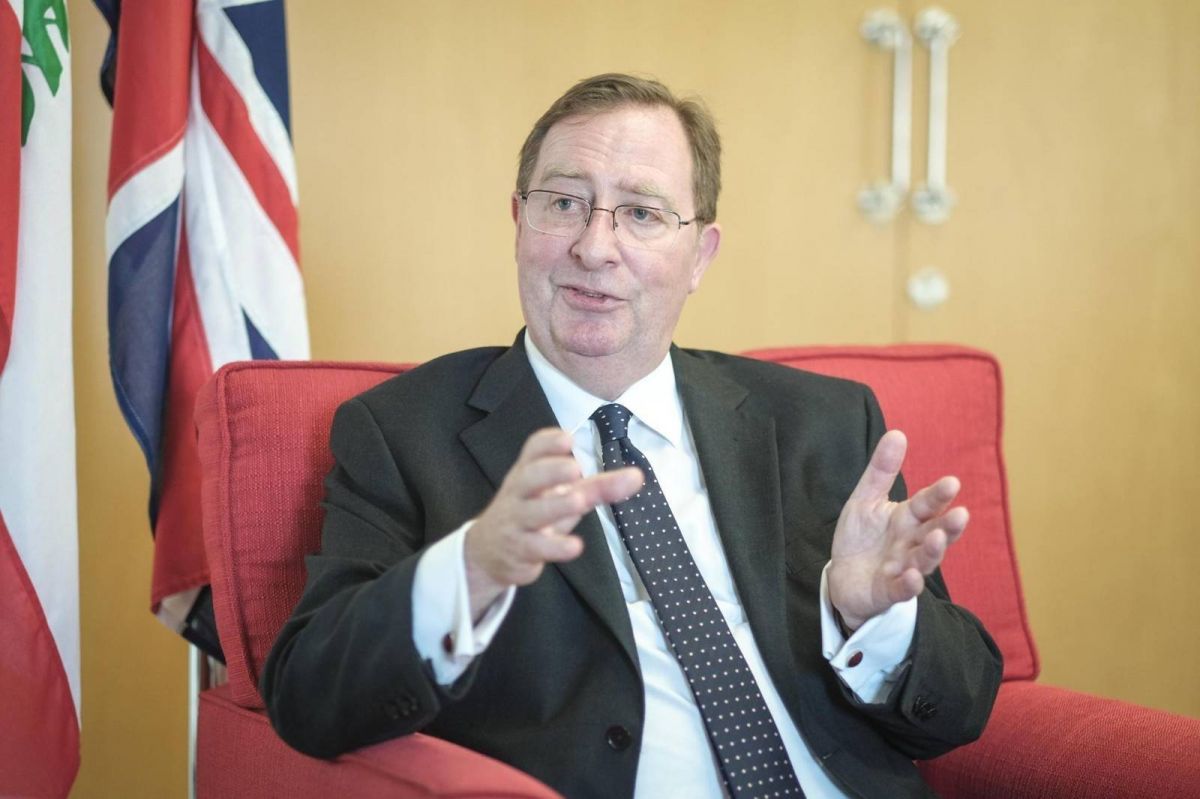 Exclusive: Maritime agreement ‘signal of hope,’ says UK’s new ambassador to Lebanon Exclusive: Maritime agreement ‘signal of hope,’ says UK’s new ambassador to Lebanon