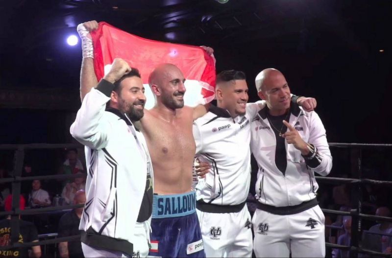 Nadim Salloum fait un pas de plus vers la ceinture de champion du monde