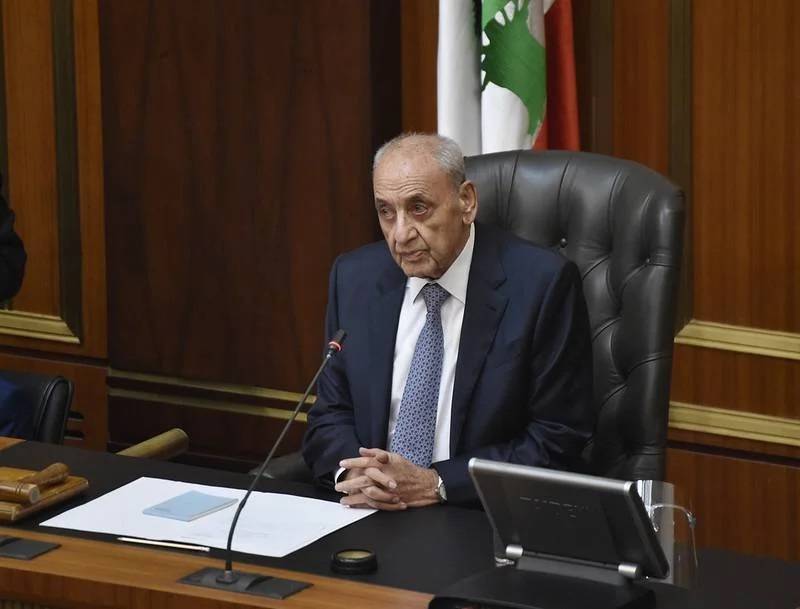 Berri demands maritime border agreement be shared with MPs