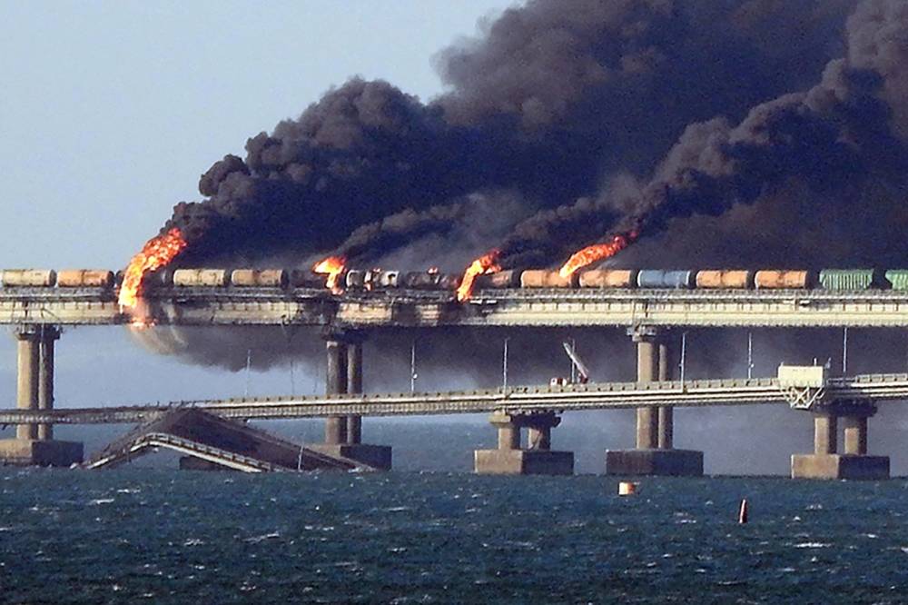 Au moins trois morts dans l'explosion sur le pont de Crimée, selon les enquêteurs