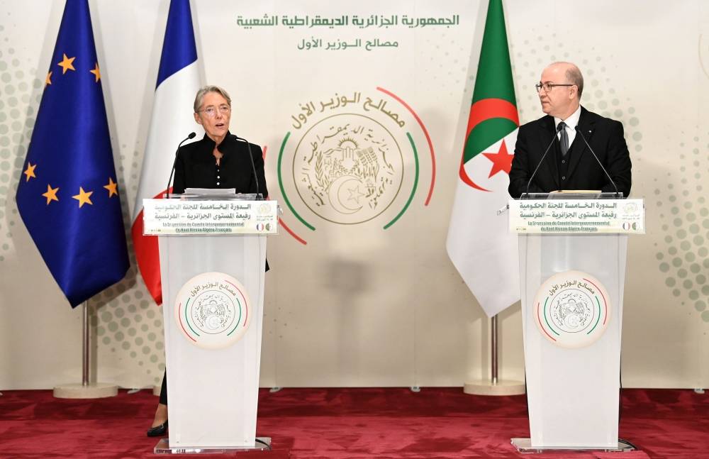 Paris et Alger désireux de 