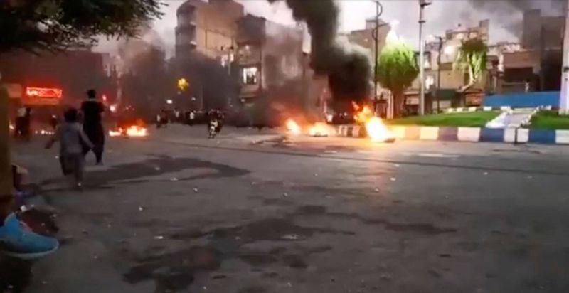 Protests grip Iran as rights group says 19 children killed