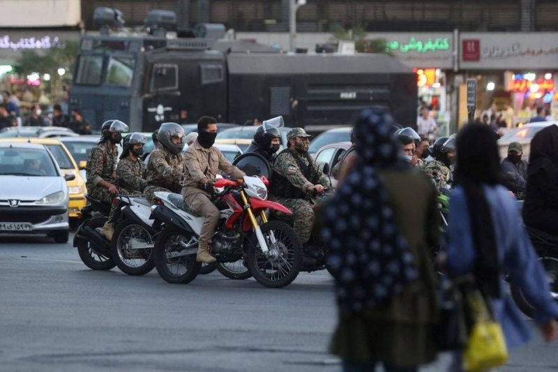 Iran deploys heavy police force as unrest reaches fourth week