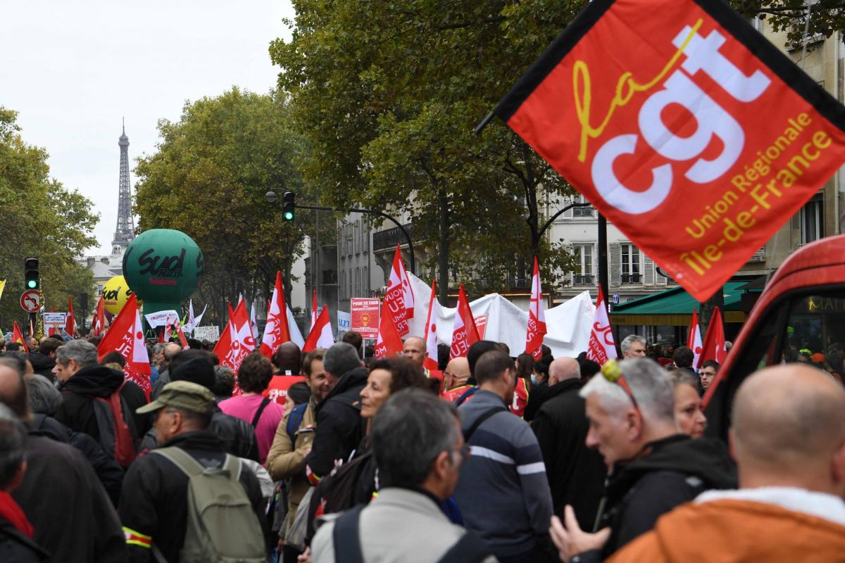 Journée de mobilisation en France pour des hausses de salaires et le droit de grève