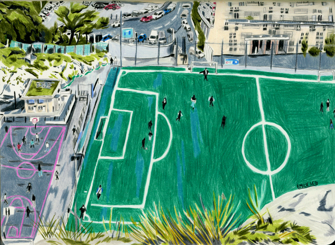 Des célébrités aux fleurs des chantiers : les dessins sans préjugés d’Émilie Seto