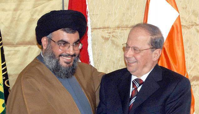 L’ombre du Hezbollah sur le président Aoun L’ombre du Hezbollah sur le président Aoun