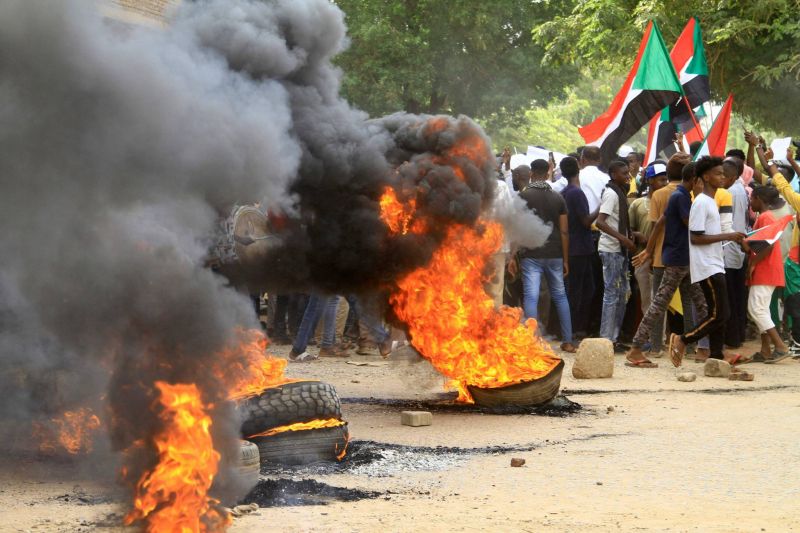 Sudan blocks internet services ahead of coup anniversary demonstrations