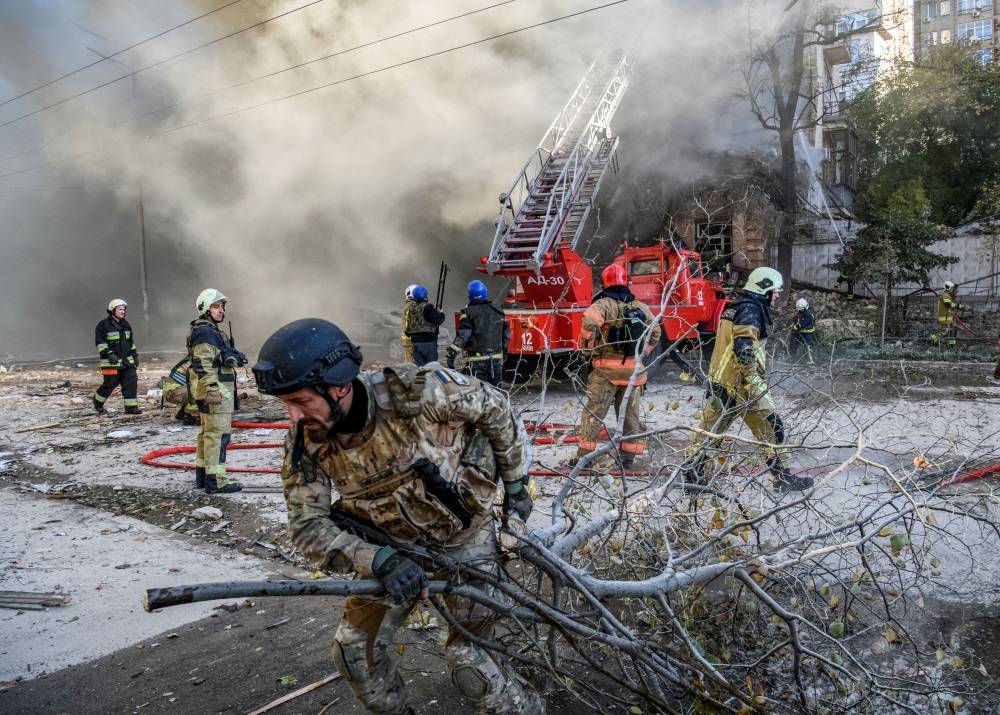 La défense anti-aérienne a abattu des missiles russes au-dessus de Kiev