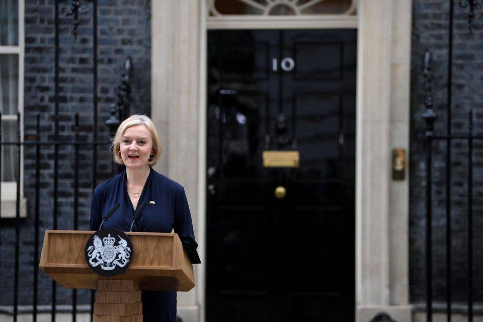 UK Prime Minister Liz Truss says she is resigning