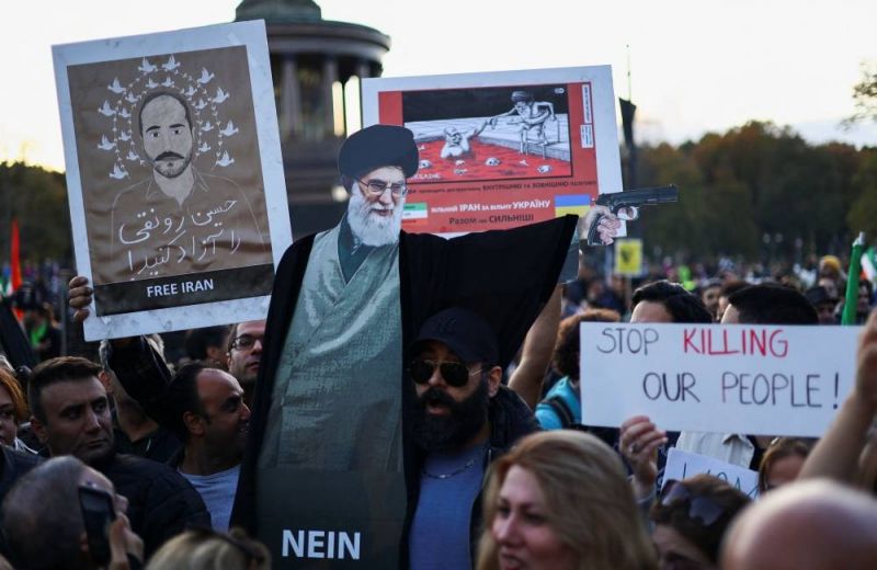 Quelque 80.000 personnes défilent à Berlin en soutien aux manifestations en Iran