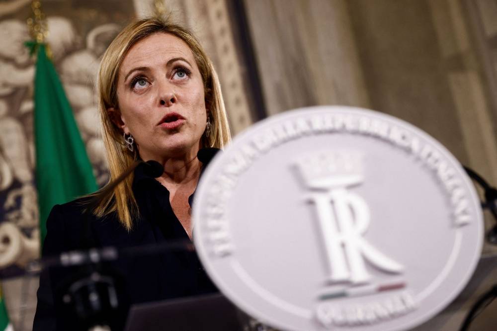 La post-fasciste Giorgia Meloni cheffe du gouvernement, une première historique