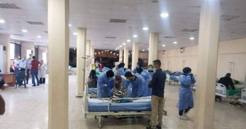 Les 20 lits d'un hôpital de campagne installé au Liban-Nord occupés en quelques heures