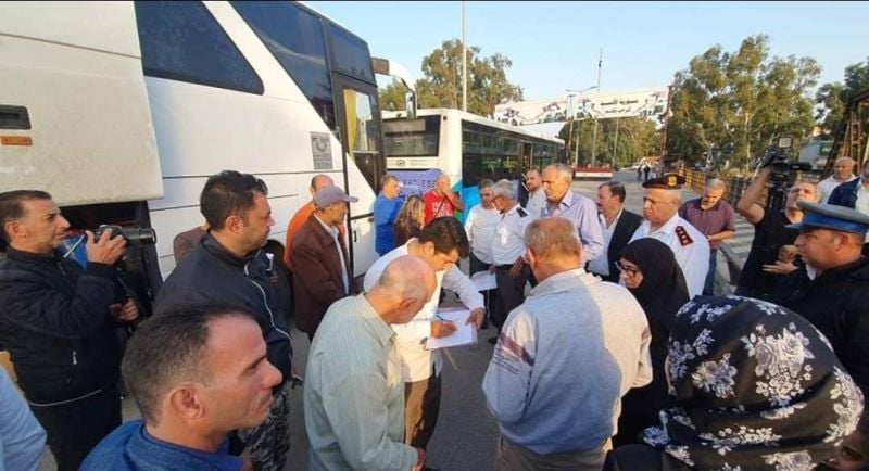 Premiers départs des bus de rapatriement pour la Syrie