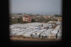 View of Rashiniyeh camp. (Credit: João Sousa/L'Orient Today)