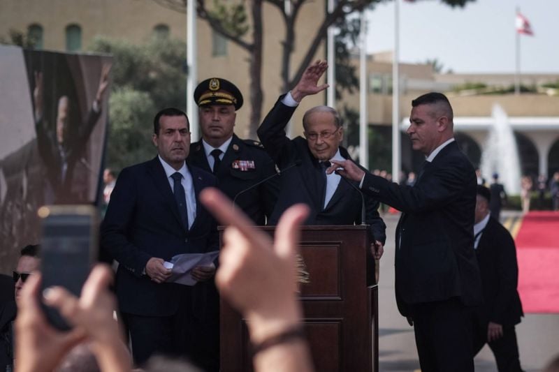 Michel Aoun turns the page on Baabda, donning his ‘opposition’ hat once again