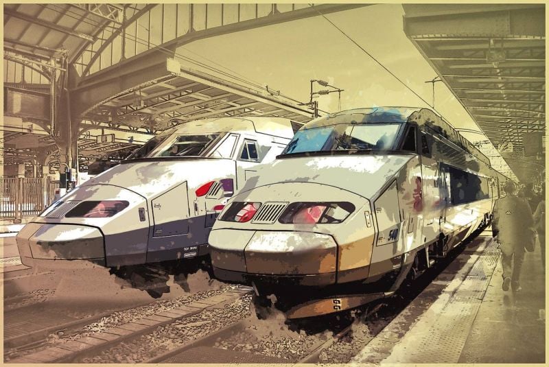 Le train des années 2030, connecté avec le monde et ses passagers