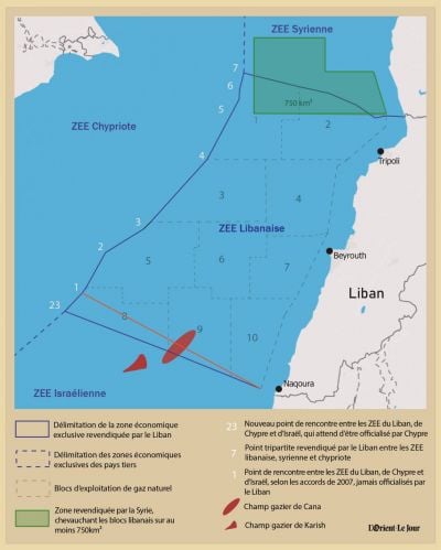 Frontière maritime : pourquoi un accord avec Chypre passe par la Syrie