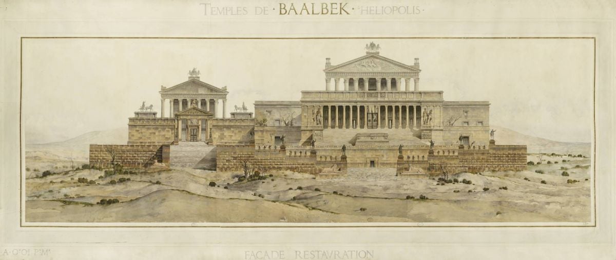 Un brin de Baalbeck sur la rue Bonaparte à Paris... Un brin de Baalbeck sur la rue Bonaparte à Paris...