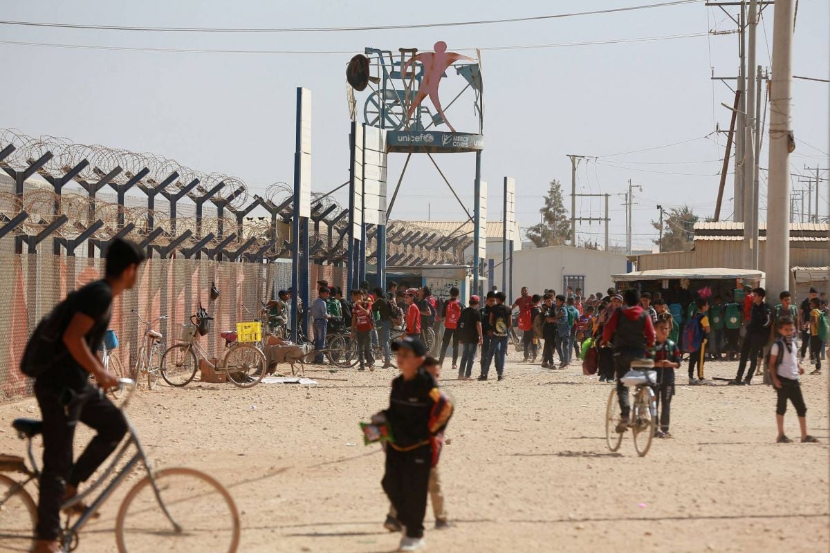 Dans un camp de réfugiés de Jordanie, une génération de Syriens nés en exil