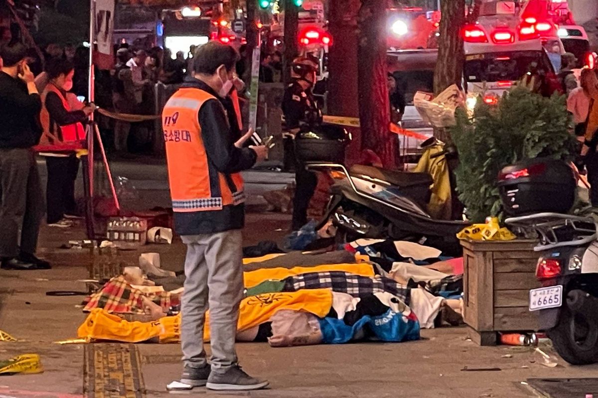 Près de 150 morts dans une bousculade lors d'une fête d'Halloween à Séoul