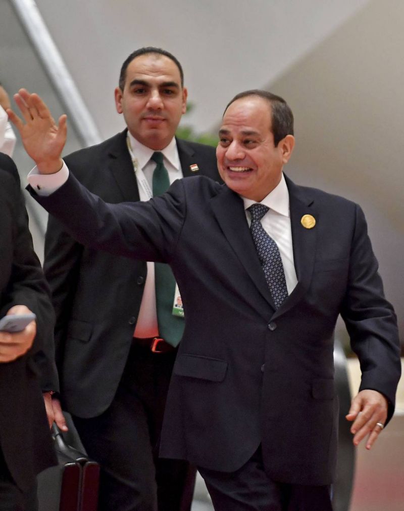 Egypt's president calls on Lebanon to elect a new president 'without delay'