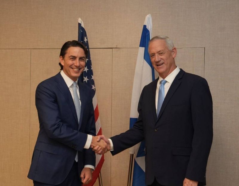 Gantz says Lebanese-Israeli deal can lead to 'positive developments in the Middle East'