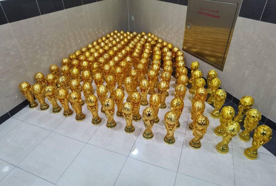 Une centaine de trophées contrefaits saisis au Qatar
